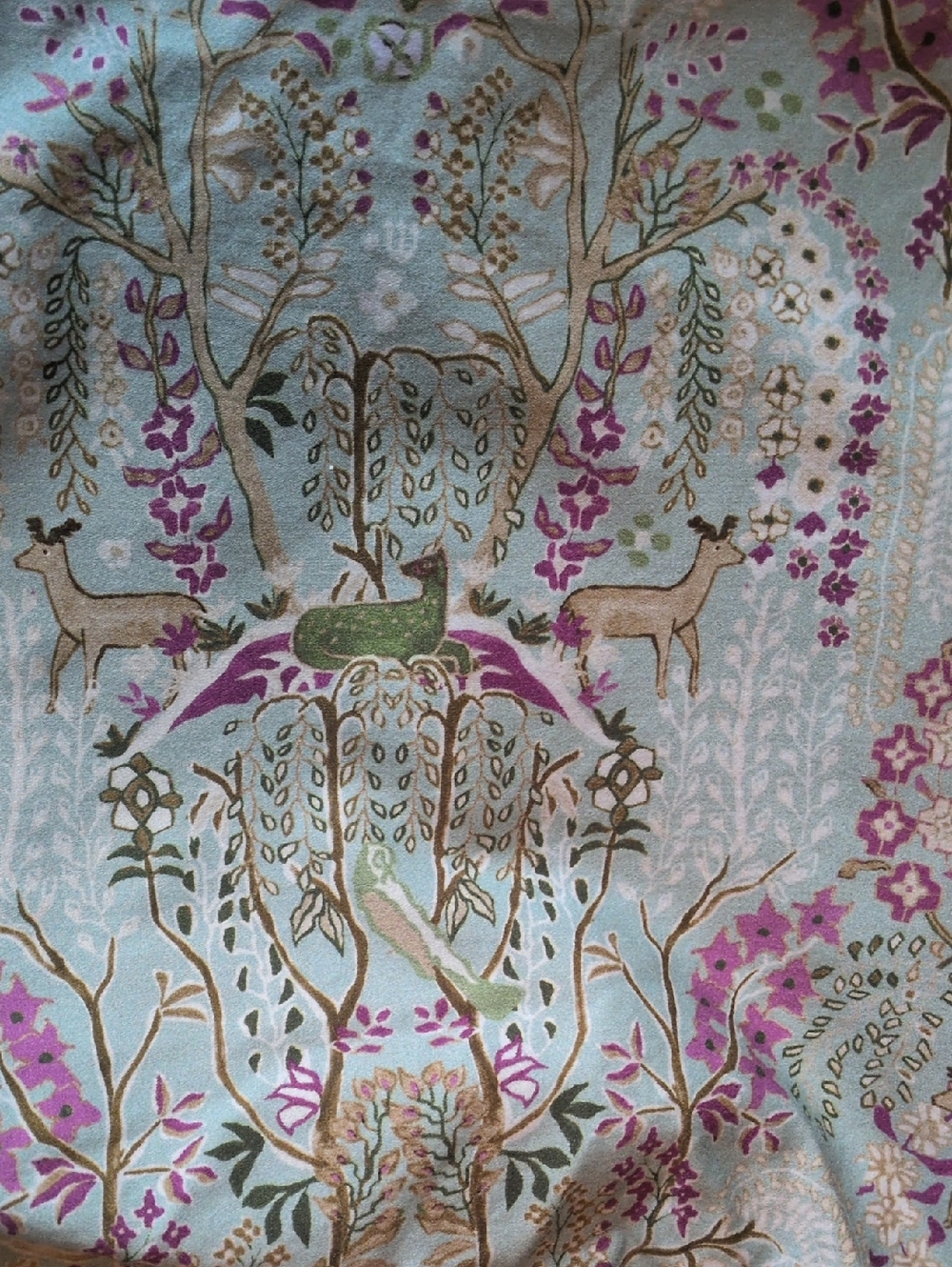 Twin Size Flat And Fitted Sheet From Anthropologie